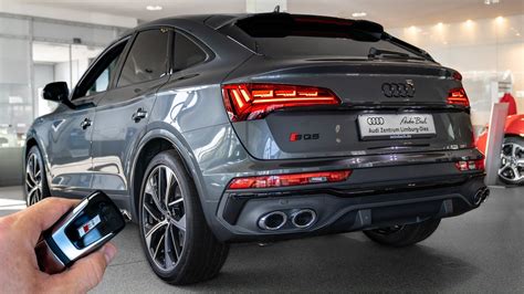 2023 Audi SQ5 Sportback TDI (341hp) in Daytona Gray Pearl .